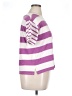 Talbots 100% Cotton Stripes Purple Short Sleeve Top Size XL - photo 4