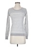 Banana Republic Stripes Silver Pullover Sweater Size S - photo 1