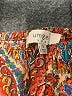 Umgee Paisley Orange Brown 3/4 Sleeve Blouse Size S - photo 7