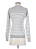 Banana Republic Stripes Silver Pullover Sweater Size S - photo 2