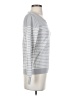 Banana Republic Stripes Silver Pullover Sweater Size S - photo 4