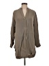 Babaton 100% Silk Gray 3/4 Sleeve Silk Top Size XS - photo 1