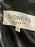 Assorted Brands Metallic Black Silver Cocktail Dress Size 26 - photo 7