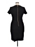 Bisou Bisou Solid Black Cocktail Dress Size 14 - photo 2