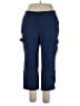 Lauren Jeans Co. Blue Cargo Pants Size 14 - photo 1