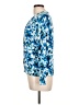 Lands' End 100% Cotton Print Blue Pullover Sweater Size L (petite) - photo 5