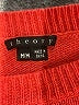 Theory 100% Cashmere Red Cashmere Pullover Sweater Size M - photo 7