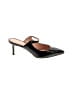 J.Crew 100% Leather Solid Black Heels Size 7 1/2 - photo 1