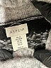 ASPEN Chevron-herringbone Gray Turtleneck Sweater Size M - photo 7