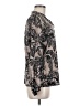 T Tahari Black Long Sleeve Blouse Size M - photo 4