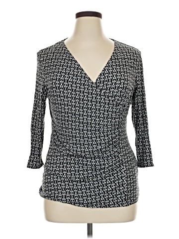 Dana Buchman 3/4 Sleeve T-Shirt (view 1)