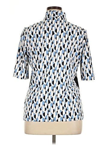 Tail Short Sleeve Blouse (view 2)