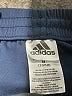 Adidas 100% Recycled Polyester Solid Blue Athletic Shorts Size 10 - 12 - photo 3