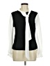 CeCe Color Block Black Long Sleeve Blouse Size M - photo 1