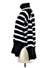 Unbranded Stripes Black Turtleneck Sweater Size M - photo 5