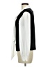CeCe Color Block Black Long Sleeve Blouse Size M - photo 5