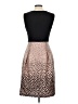 En Focus Studio Polka Dots Brown Cocktail Dress Size 10 - photo 2