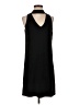 Milly Solid Black Casual Dress Size S - photo 1