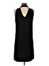 Milly Solid Black Casual Dress Size S - photo 2