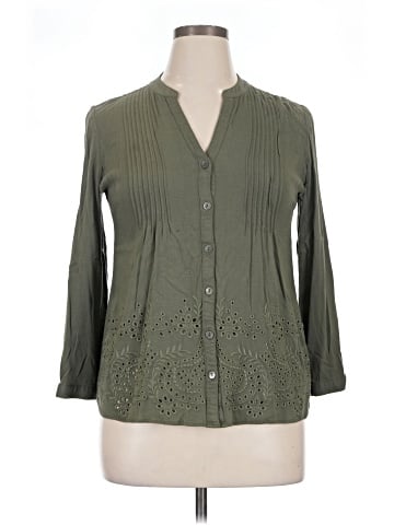 Soft Surroundings 3/4 Sleeve Blouse (view 1)