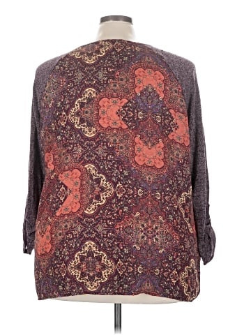 Gloria Vanderbilt 3/4 Sleeve Blouse (view 2)