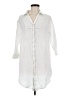 Seafolly 100% Cotton White 3/4 Sleeve Button-Down Shirt Size Med - Lg - photo 1