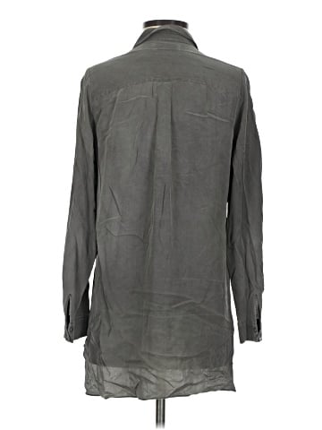 Alice + Olivia Long Sleeve Silk Top (view 2)