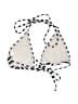 PilyQ Stripes Ivory Swimsuit Top Size S - photo 2