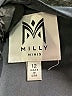 Milly Minis Black Gray Dress Size 12 - photo 3