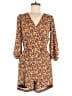 New York & Company Floral Brown Romper Size XS - photo 1
