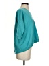 Autumn Cashmere 100% Cashmere Teal Cashmere Pullover Sweater Size S - photo 4