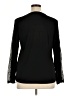 89th & Madison Black Long Sleeve Blouse Size XL - photo 2