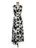 Bar III 100% Polyester Print Black Casual Dress Size M - photo 1