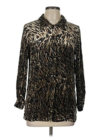Stitches Long Sleeve Blouse (view 1)