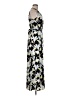 Bar III 100% Polyester Print Black Casual Dress Size M - photo 4