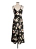 Millibon 100% Polyester Floral Black Casual Dress Size M - photo 2