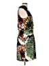 Ali Ro Graphic Green Cocktail Dress Size 12 - photo 4