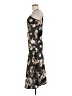 Millibon 100% Polyester Floral Black Casual Dress Size M - photo 5
