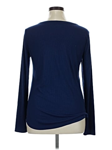 a.n.a. A New Approach Long Sleeve Henley (view 2)