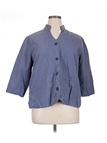 The Vermont Country Store 3/4 Sleeve Button-Down Shirt (view 1)