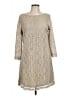 Sharagano 100% Polyester Tan Casual Dress Size 12 - photo 1