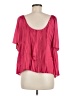 Jade 100% Polyester Pink 3/4 Sleeve Blouse Size M - photo 2