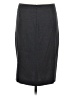 Theory Solid Gray Wool Skirt Size 8 - photo 2