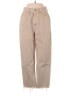 Zara 100% Cotton Tan Ivory Jeans Size 4 - photo 1