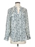 Lilla P 100% Polyester Blue Long Sleeve Henley Size S - photo 1