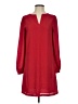 Tinley Road 100% Polyester Solid Red Casual Dress Size XS - photo 1