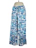 Time and Tru Tropical Blue Casual Pants Size 1X - photo 1