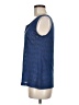 Eddie Bauer Blue Sleeveless Blouse Size M - photo 5
