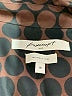 Foxcroft 100% Cotton Polka Dots Black Long Sleeve Blouse Size 18 - photo 7