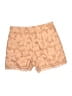 Ann Taylor 100% Cotton Paisley Tan Shorts Size 0 - photo 2